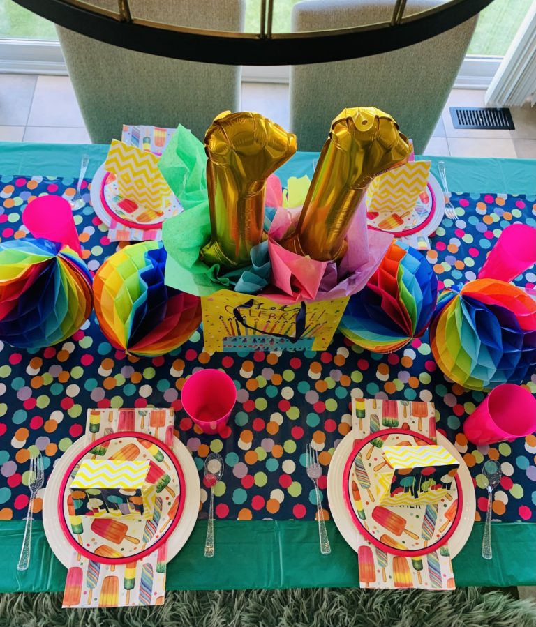 5 Super Easy and Super Colorful Party Ideas - Welcome