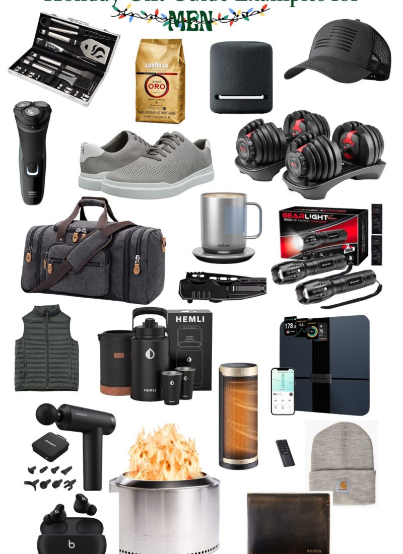 20 Favorite Amazon Finds- Holiday Gift Guide Examples for Men