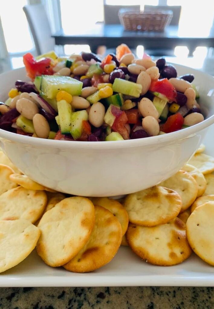 Ridiculously Easy Bean Salad Recipe that is Delish