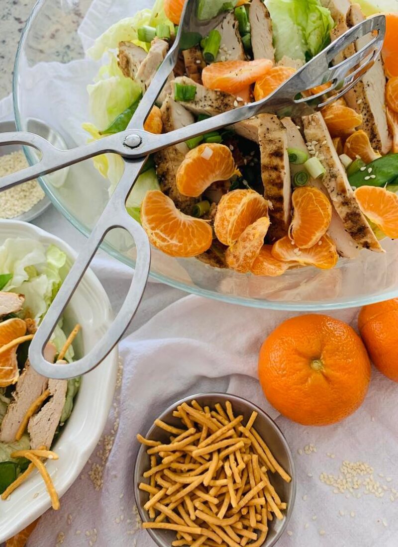 Applebees Ain’t Got Nothin’ on this Oriental Salad Recipe with Mandarin Oranges