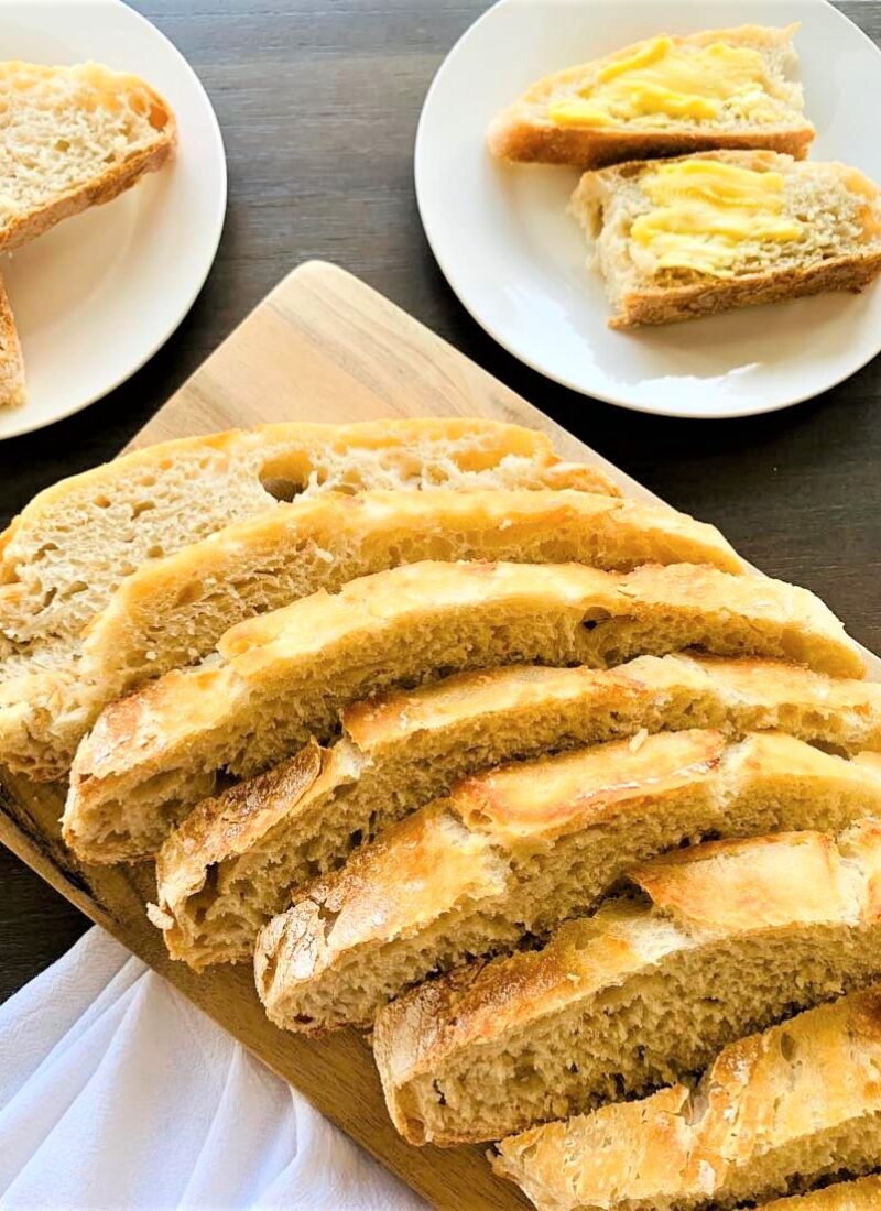 Easiest 5 Ingredient Artisan Bread Recipe
