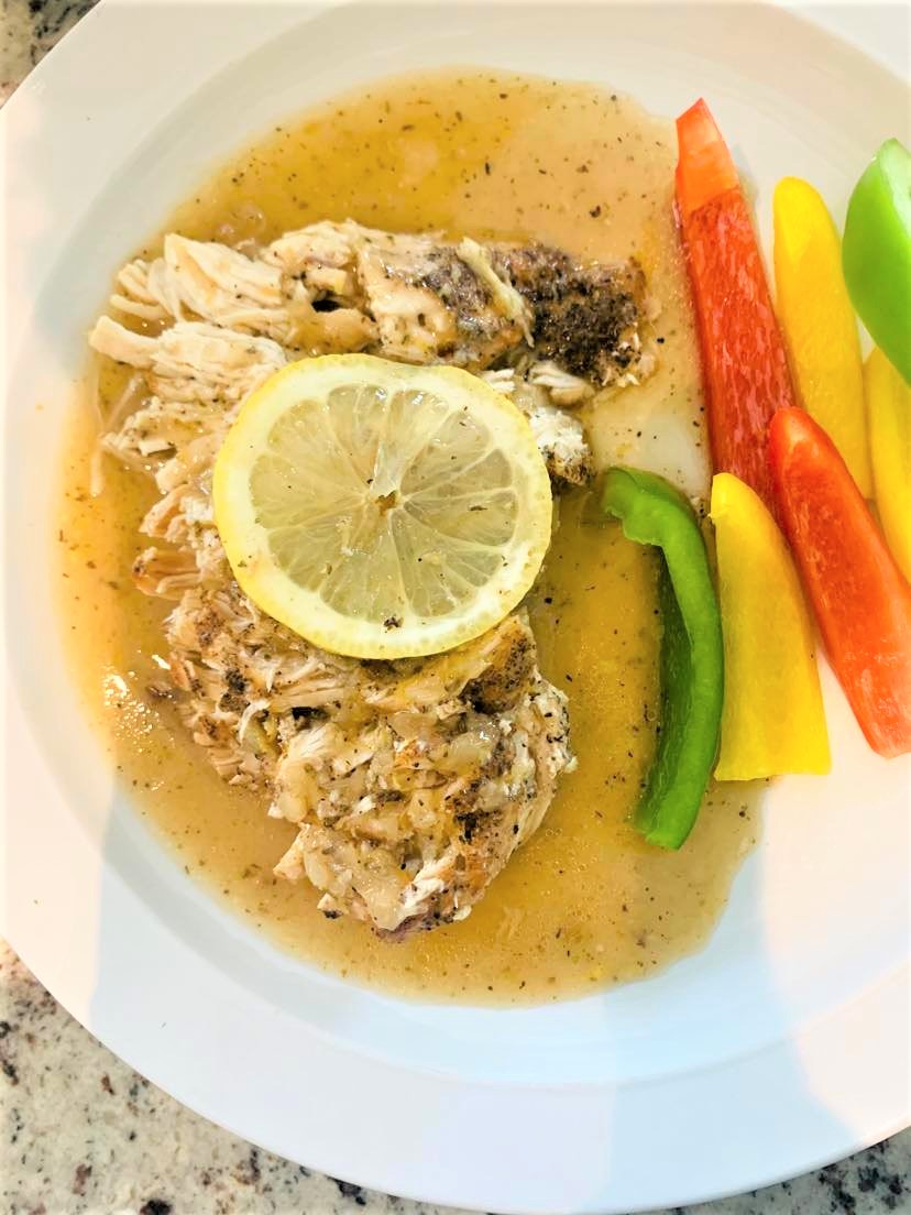 Zesty Lemon Slow Cooker Chicken Breast Recipe