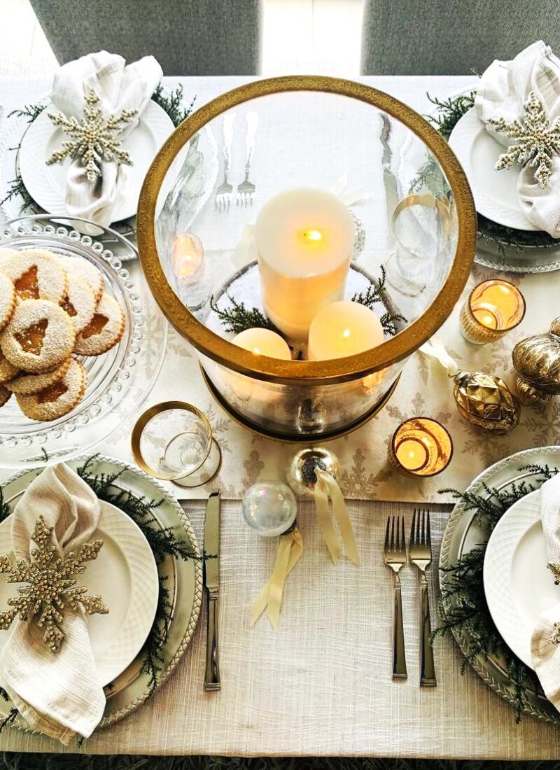 7 Styling Tips for an Epic Silver and Gold Christmas Table