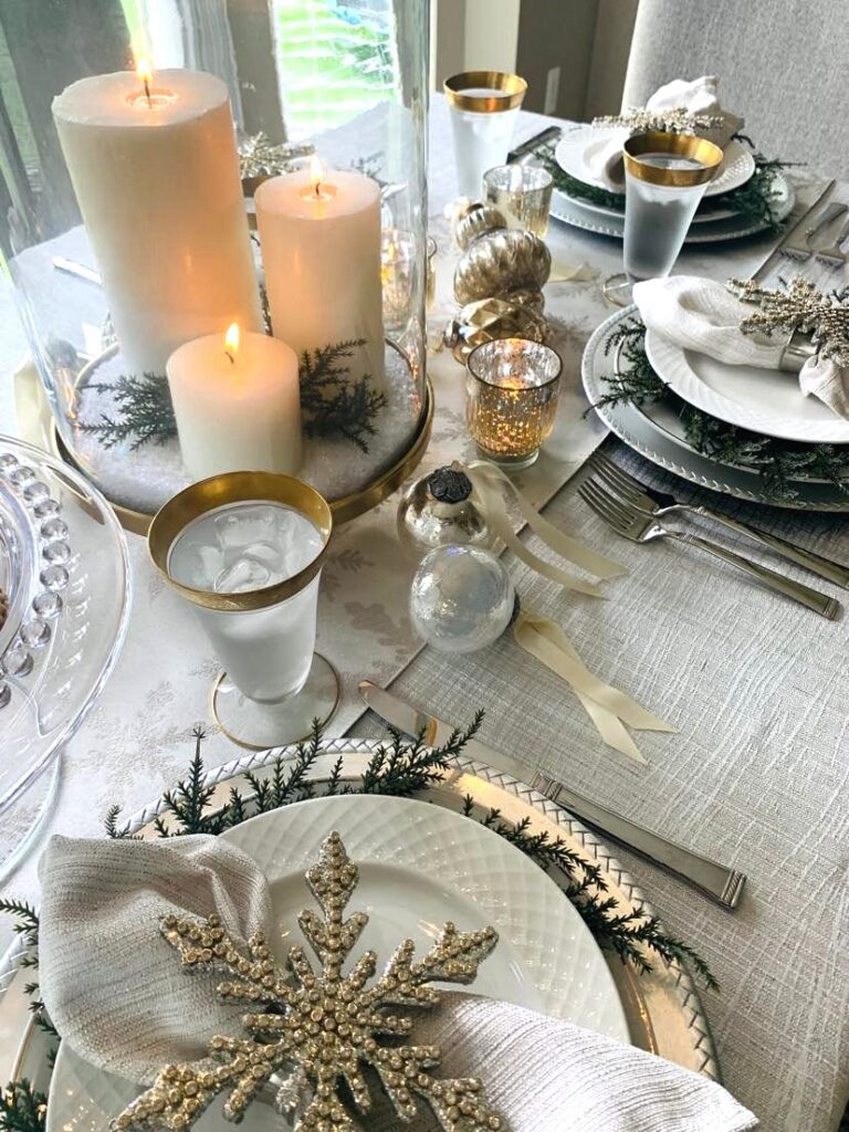 7 Styling Tips for an Epic Silver and Gold Christmas Table