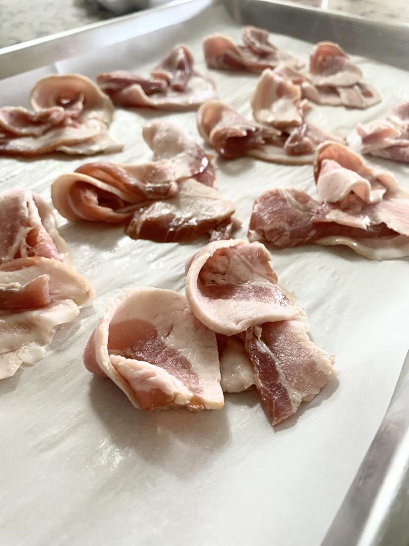 How to Make Heart-Shaped Bacon - The BakerMama