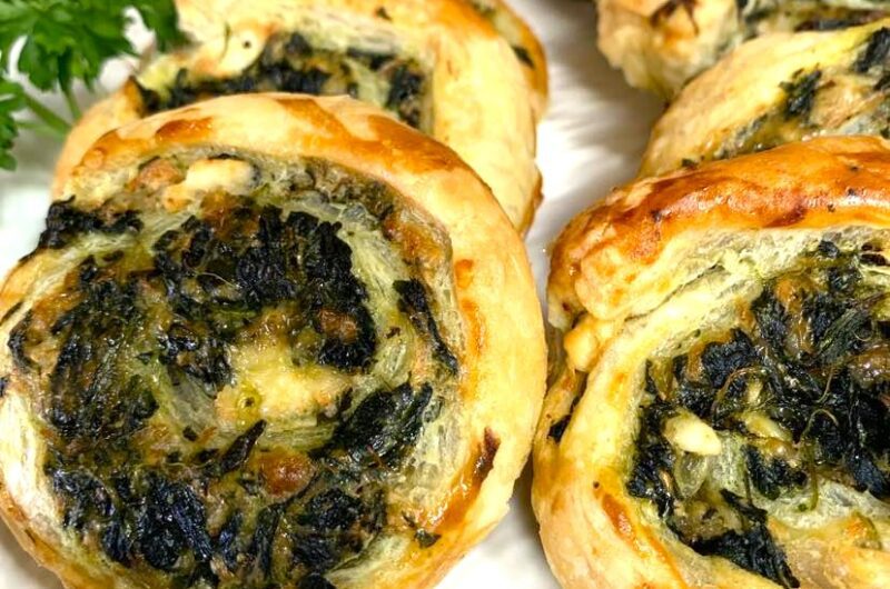 Easy Spinach and Cheese Spirals